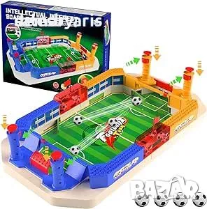 Мини футболна маса - За игра в стаята, портативна, за възрастни и деца, снимка 1