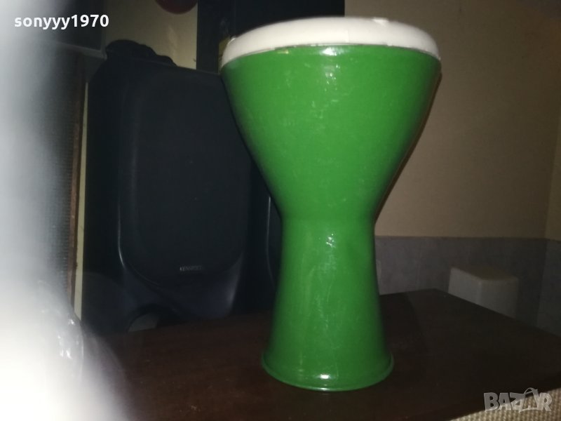 зелена тарамбука 26х17см от сирия 1509212018, снимка 1