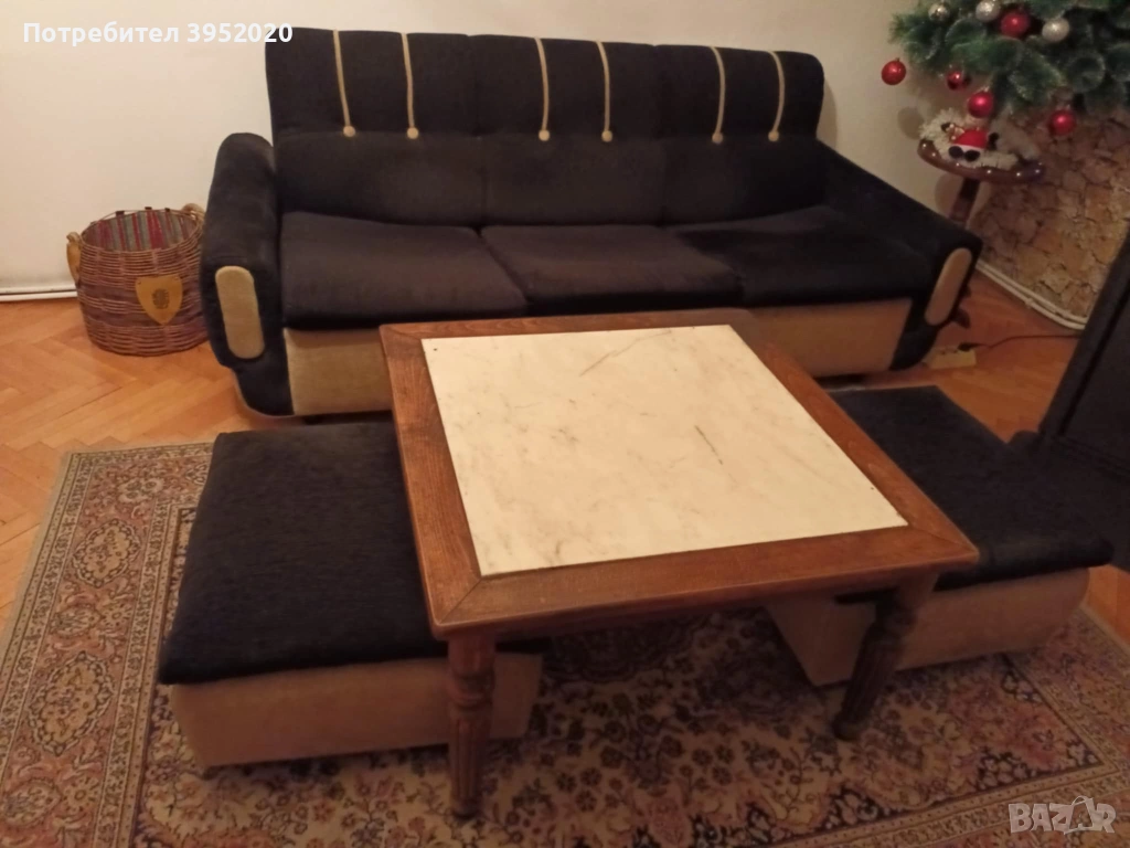 Холова гарнитура и маса, снимка 1