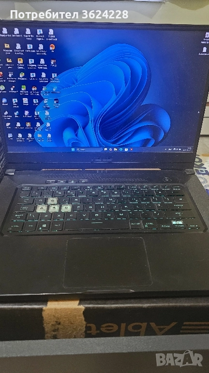 Asus Tuff Gaming Gigabyte 3060 6 gb, снимка 1