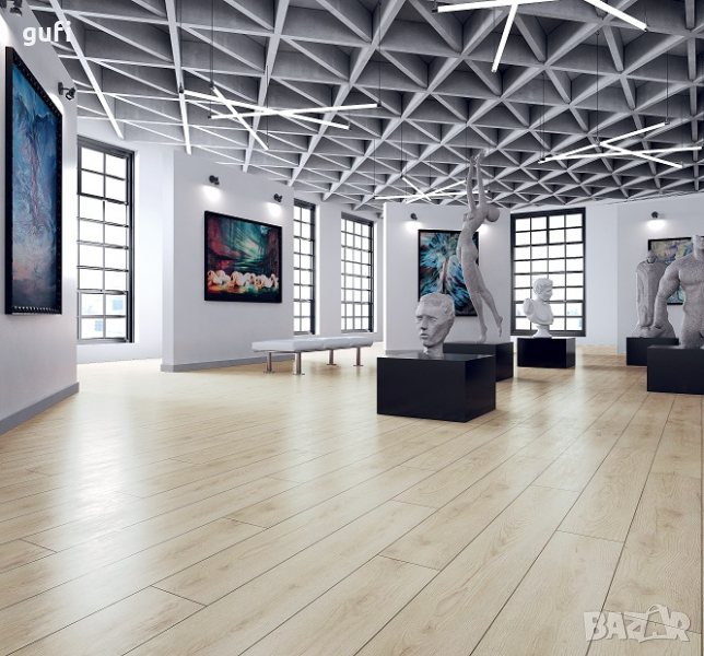 Ламинат Дъб Ванилия 4555, снимка 1