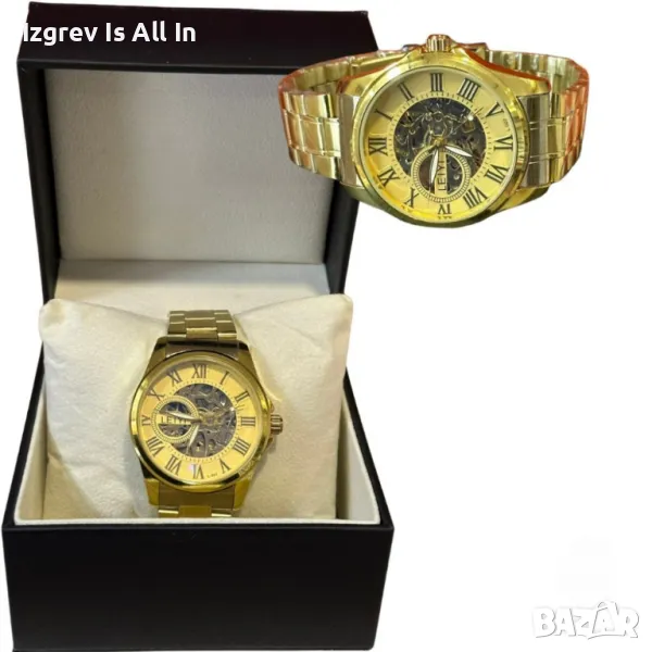 Луксозен златен часовник LEIYI – елегантност и стил в едно, снимка 1