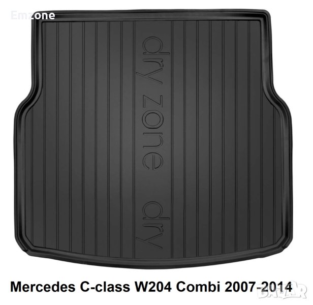 Гумена стелка за багажник Мерцедес MERCEDES C class W204 комби без мирис перфектно пасване 2007-2014, снимка 1
