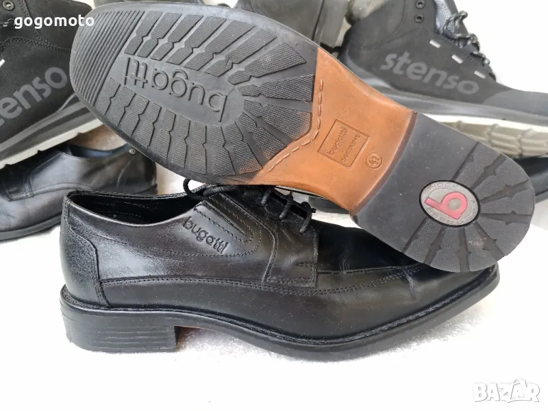 мъжки обувки BUGATTI original, 💯% висококачествена естествена кожа, N -40-41, снимка 1