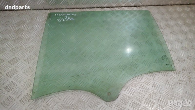Странично стъкло Renault Megane 2002г.(задно ляво)	, снимка 1