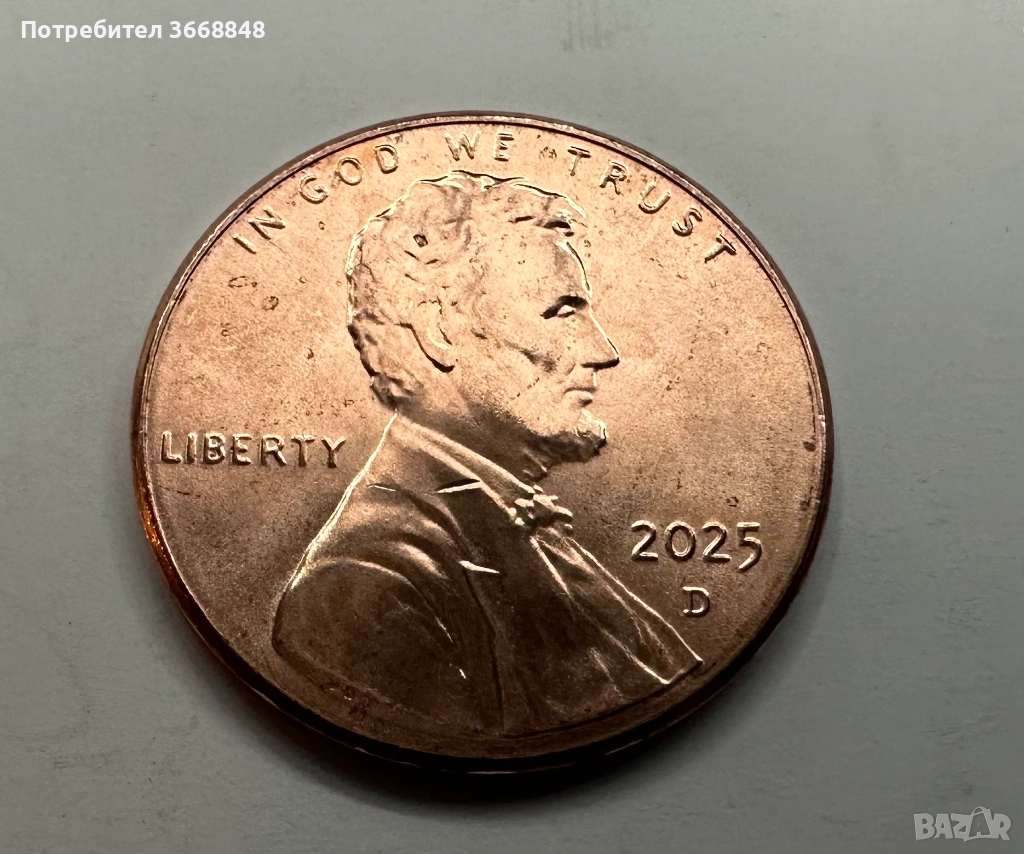 US Penny , снимка 1