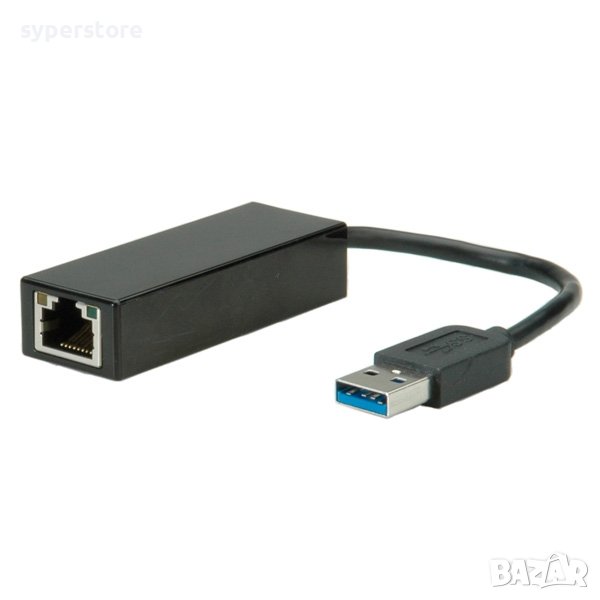 Преобразувател USB3.0 to Giga ETHERNET Roline SS300792, снимка 1