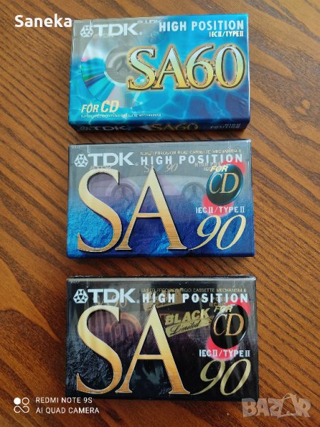 TDK SA 60,90, снимка 1