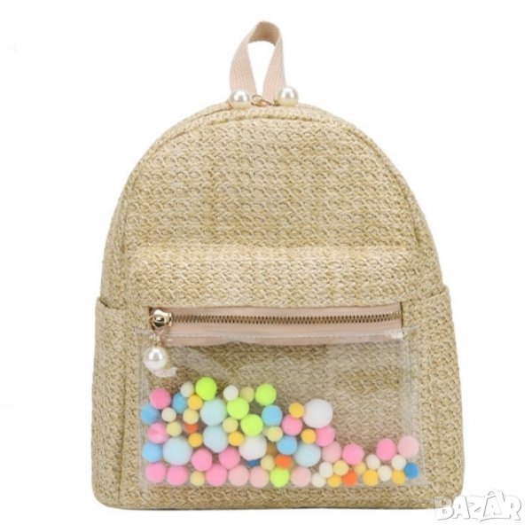 Плетена раница Bonbon, снимка 1