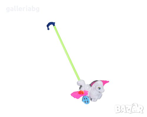 Буталка на конче с крила, играчка за бутане за бебета, снимка 1