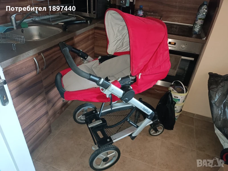 Бебешка количка PegPerego 2 in 1, снимка 1