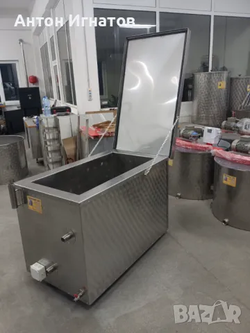 Неръждаем съд с водна риза и изолация , снимка 8 - Друго търговско оборудване - 48679366