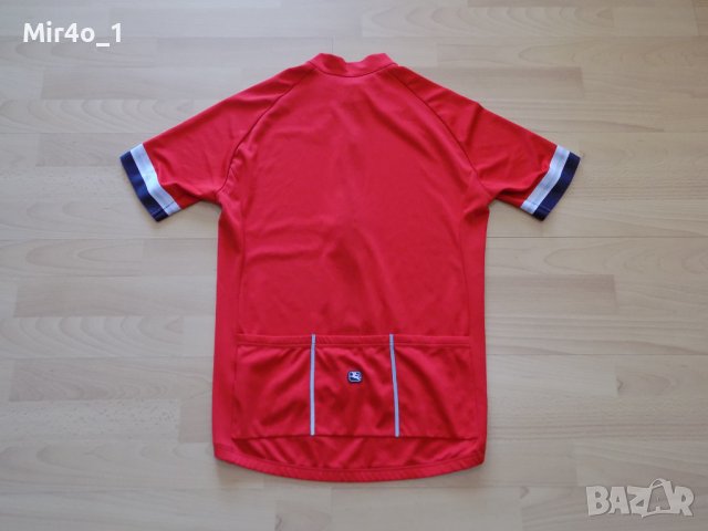 вело джърси giordana тениска мъжко оригинално шосейно колоездене XL, снимка 2 - Спортни дрехи, екипи - 39814784