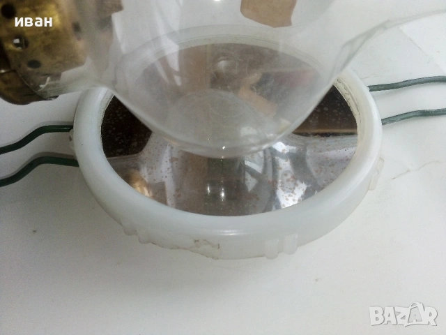 Стара газена лампа № 8 комплект със стъклото /шишето/, снимка 6 - Антикварни и старинни предмети - 53222534