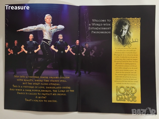 Michael Flatley’s Lord of the Dance програма и постер 2010, снимка 5 - Други - 39554255