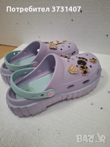 Ново дамско сабо тип Crocs 37-38, снимка 3 - Чехли - 53133496