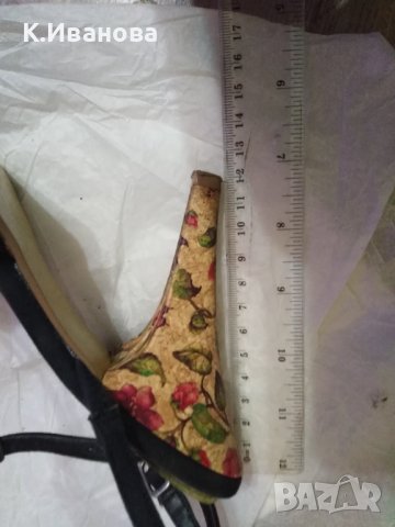 Дамски обувки тип сандали висок топ, снимка 7 - Сандали - 42273941