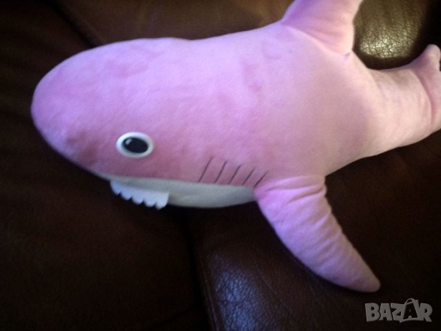 Плюшена акула,около 60 см., снимка 5 - Плюшени играчки - 44099018