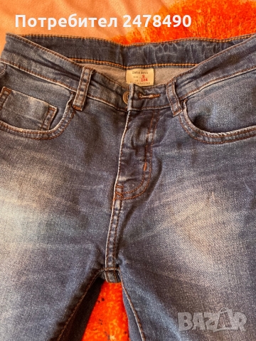 Дънки ,,zara”, снимка 2 - Детски панталони и дънки - 36097336
