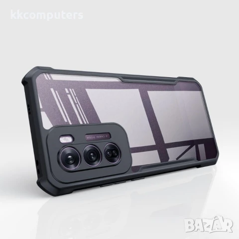 Oppo Reno12 Pro XUNDD Силиконов Калъф TPU+Acrylic и Протектор, снимка 2 - Калъфи, кейсове - 51354123