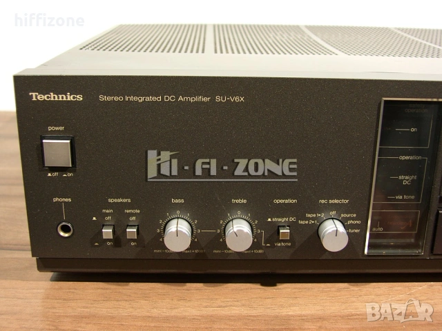 Усилвател    Technics su-v6x /1 , снимка 4 - Ресийвъри, усилватели, смесителни пултове - 53707983