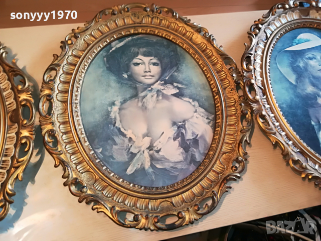 КАРТИНИ С ДАМИ ВНОС ОТ ГЕРМАНИЯ 0204221654, снимка 12 - Антикварни и старинни предмети - 36319545