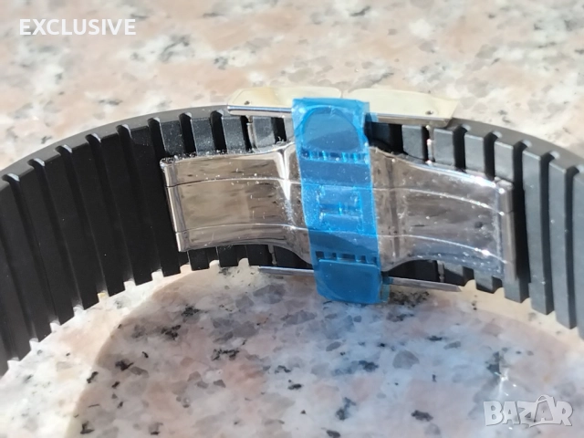 Нов Швейцарски Автоматик Baume & Mercier с Диамантен Базел, снимка 4 - Мъжки - 51974839