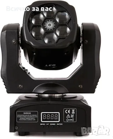 🎆 Преносими LED сценични светлини – Професионално осветление за незабравими събития! 🎆, снимка 5 - Друго търговско оборудване - 50357203