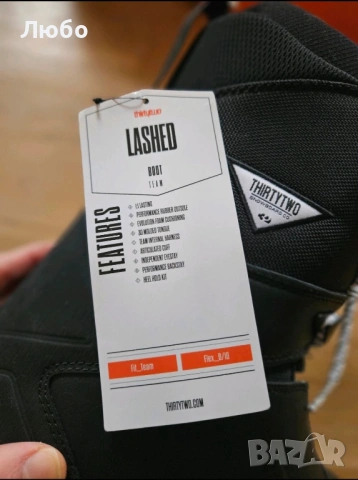 ThirtyTwo Lashed  - сноуборд обувки 42.5 EU, снимка 3 - Зимни спортове - 53539857
