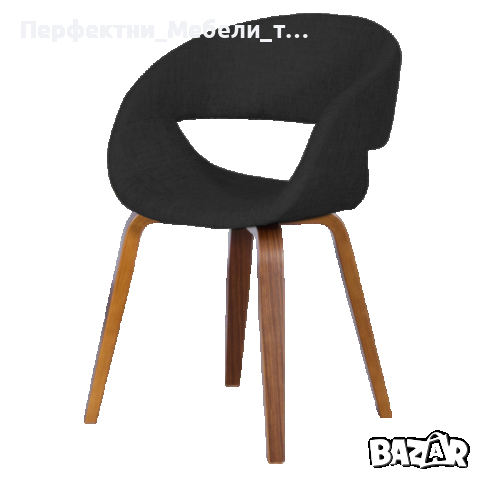 Дизайнерско кресло-трапезен стол с тапицерия-лилав,син,зелен,кафяв,сив,черен цвят дамаска