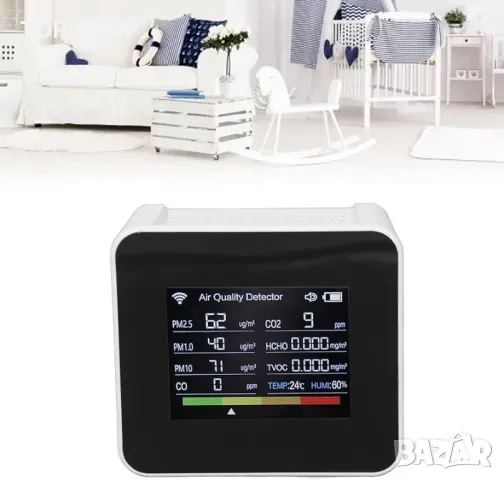 Многофункционален детектор за качество на въздуха Бърза реакция