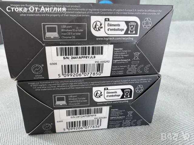 Мишка Logitech G305 Lightspeed, снимка 7 - Клавиатури и мишки - 53822419