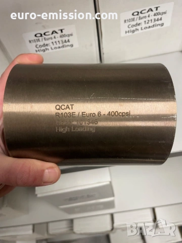 Метален Субстрат за Катализатор Φ100 (Пита) ЕВРО 6 - QCAT 400 Клетки - High Loading