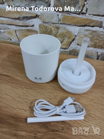 Humidifier / Овлажнител за възхуд 300ML USB, снимка 2 - Овлажнители и пречистватели за въздух - 36063272