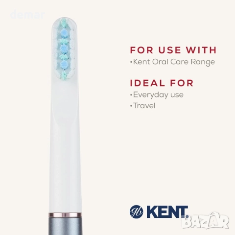 Електрическа четка за зъби Kent Brushes SONIK, акумулаторна, 3 режима, снимка 6 - Други - 52534255