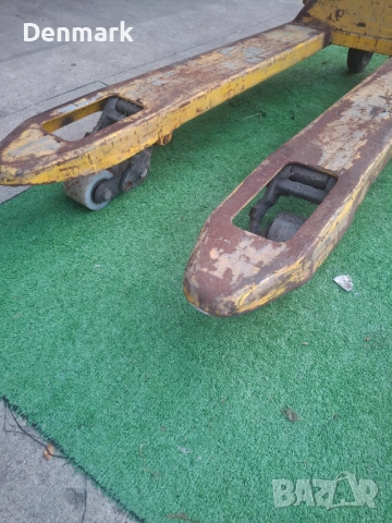 Палетна количка , снимка 3 - Други машини и части - 52642161