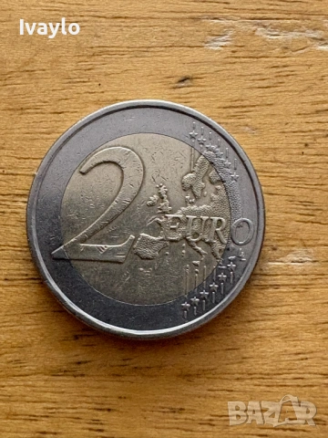 2 ЕВРО кипър 2008, снимка 2 - Нумизматика и бонистика - 53826847