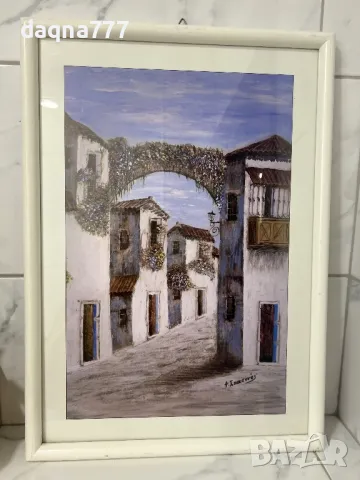 Картина от 60 -те години, снимка 9 - Картини - 49406003