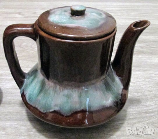 Красив български антикварен комплект за чай - 12 части , снимка 5 - Антикварни и старинни предмети - 39620876