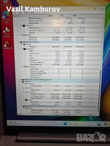 Asus vivobook 16x i7 12650h rtx 4050, снимка 8 - Лаптопи за игри - 56330622