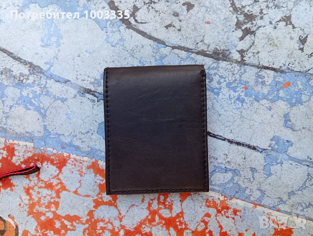 Портфейл от естествена кожа Levi's , снимка 4 - Портфейли, портмонета - 55922752