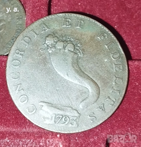 Half penny 1793
