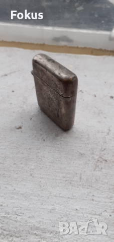 Стар метален колекционерски кибрит, снимка 3 - Антикварни и старинни предмети - 44621616