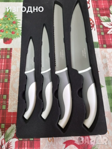 15€ ГЕРМАНСКИ НОВИ КУХНЕНСКИ НОЖОВЕ 4 БРОЯ, снимка 3 - Прибори за хранене, готвене и сервиране - 53008453