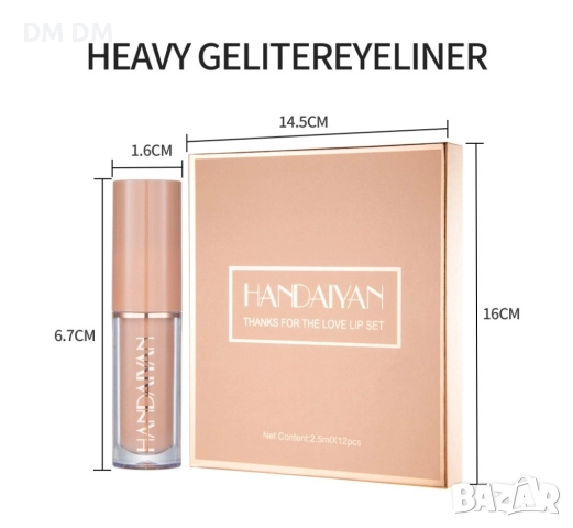 12 течни матови червила, снимка 4 - Декоративна козметика - 52682822