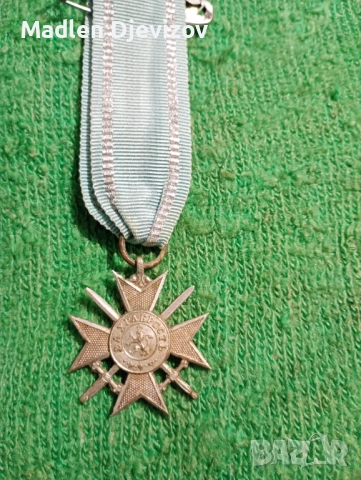 Войнишки орден за храброст от 1912година -135лв, снимка 1