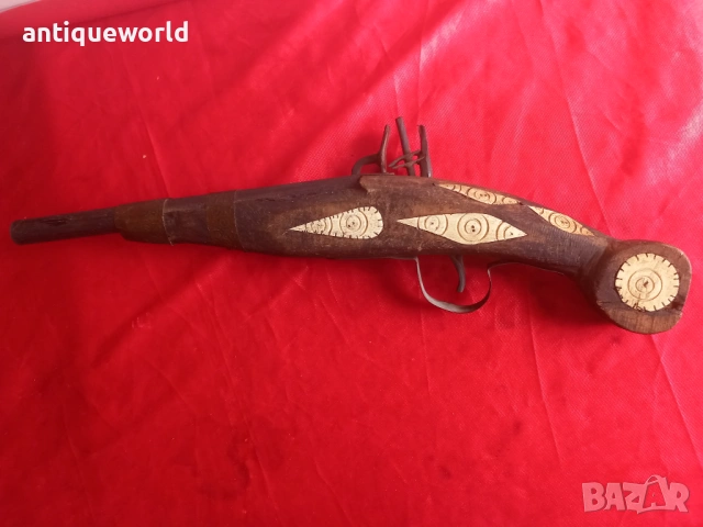 Стар Османски Пищов, Кремаклия, Пистолет Северна Африка, снимка 5 - Антикварни и старинни предмети - 53481538