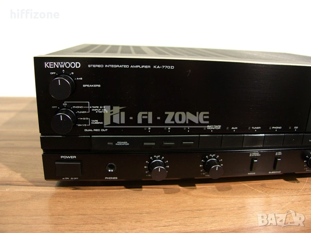 Усилвател    Kenwood ka-770d /1 , снимка 3 - Ресийвъри, усилватели, смесителни пултове - 53707519