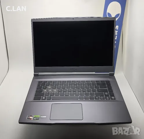 MSI THIN A15 Ryzen 7 7735HS/16GB/512SSD/RTX 4050-6GB/FHD/Подсветка, снимка 2 - Лаптопи за игри - 55829478
