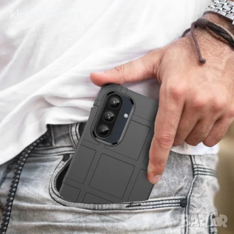 Samsung Galaxy A36 5G / A56 5G Удароустойчив Square Grid Design Калъф и Протектор, снимка 8 - Калъфи, кейсове - 50797718